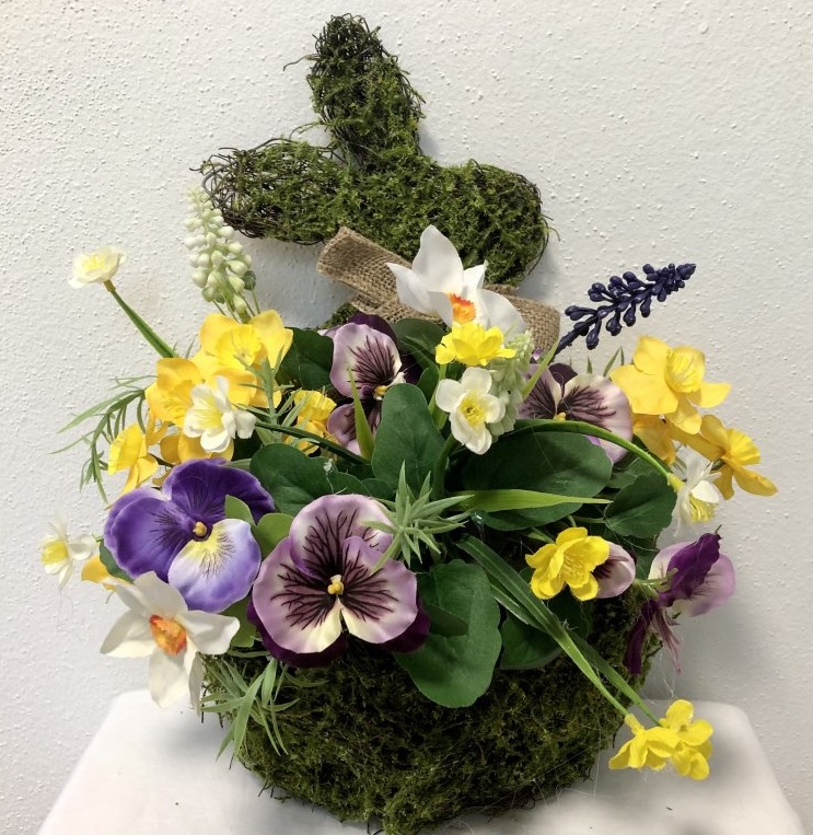 Dekorace na hrob na Dušičky s andělem